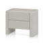 CST8454-IG Bedside Table - Warm Grey