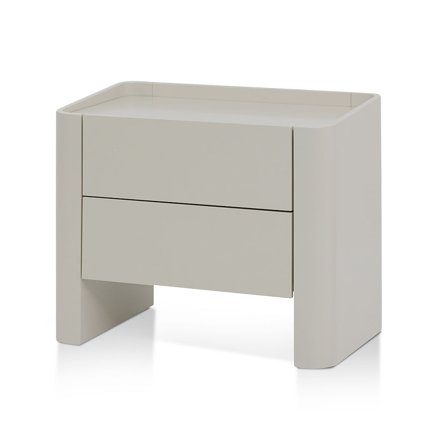 CST8635-IG Bedside Table - Light Grey