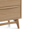 CST8534-VN 2 Drawer Bedside Table - Natural Oak