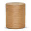 CST8555-CN 46cm Round Bedside Table - Natural