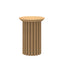 CST8588-CN Round Side Table - Natural Oak