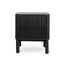 CST8628-KD Bedside Table - Full Black
