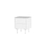 CST8636-IG Bedside Table - White