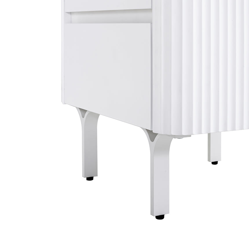 CST8636-IG Bedside Table - White