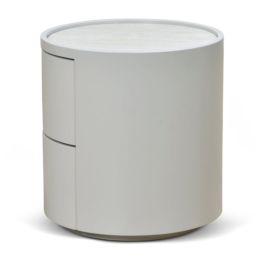 Ex Display - CST8637-IG Bedside Table - Light Grey