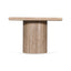 CST8712-RB 50cm Travertine Top Side Table - Natural