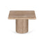 CST8712-RB 50cm Travertine Top Side Table - Natural