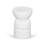CST8722-RB 38cm Round Side Table - White