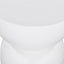 CST8722-RB 38cm Round Side Table - White