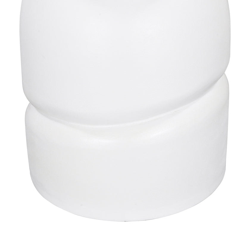 CST8722-RB 38cm Round Side Table - White