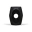 CST8730-RB 40cm Round Side Table - Full Black