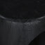 CST8730-RB 40cm Round Side Table - Full Black