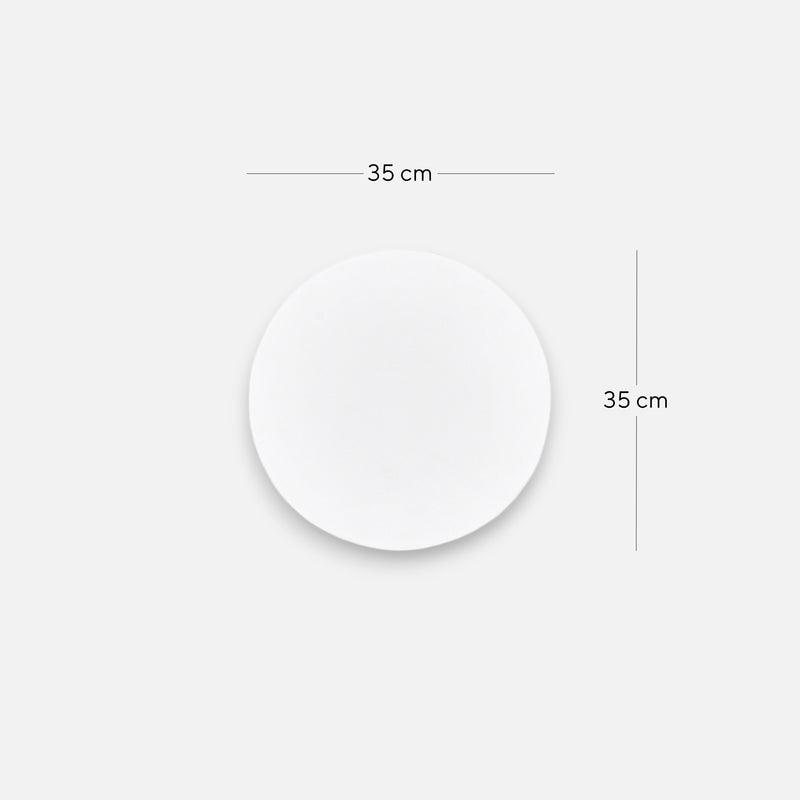CST8732-RB 32cm Round Side Table - White | Calibre Furniture
