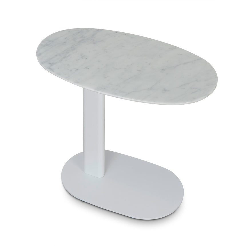 CCF10058-DW Nested Travertine Coffee Table - White