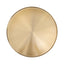 CST8794-NY 45cm Brushed Gold Side Table - Carrara Marble