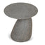 CST8805-NY 60cm Fibre Glass Side Table - Charcoal Latte