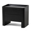 Ex Display - CST8849-IG Bedside Table - Matte Black