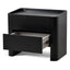 Ex Display - CST8849-IG Bedside Table - Matte Black