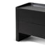 Ex Display - CST8849-IG Bedside Table - Matte Black