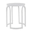 Ex Display - CST8957-NI Oak Side Table - Full White