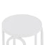 Ex Display - CST8957-NI Oak Side Table - Full White