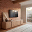 Ex Display - CTV10278-DW 2.2m TV Entertainment Unit - Natural
