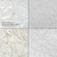 CCF2012-SD 110cm Marble Coffee Table - Natural Base