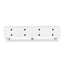CTV10067-KD 2m TV Entertainment Unit - White
