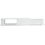 CTV10213-CN Extendable TV Entertainment Unit - Full White Oak