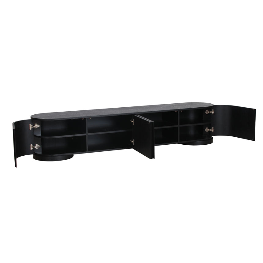 CTV10277-DW 2.2m TV Entertainment Unit - Full Black