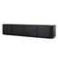 CTV10279-DW 2.2m TV Entertainment Unit - Full Black