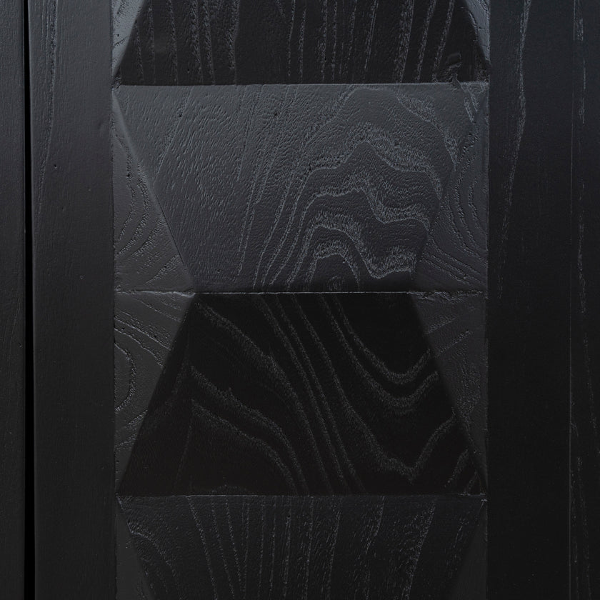 CTV10465-NI 2.2m TV Entertainment Unit - Full Black