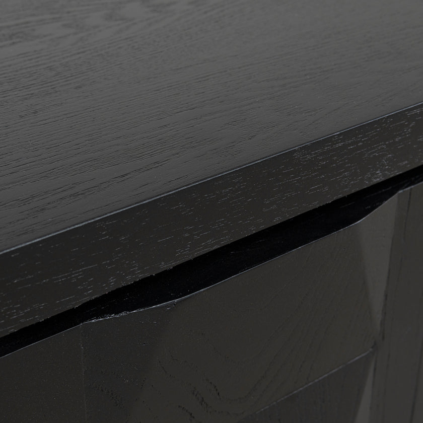 CTV10465-NI 2.2m TV Entertainment Unit - Full Black