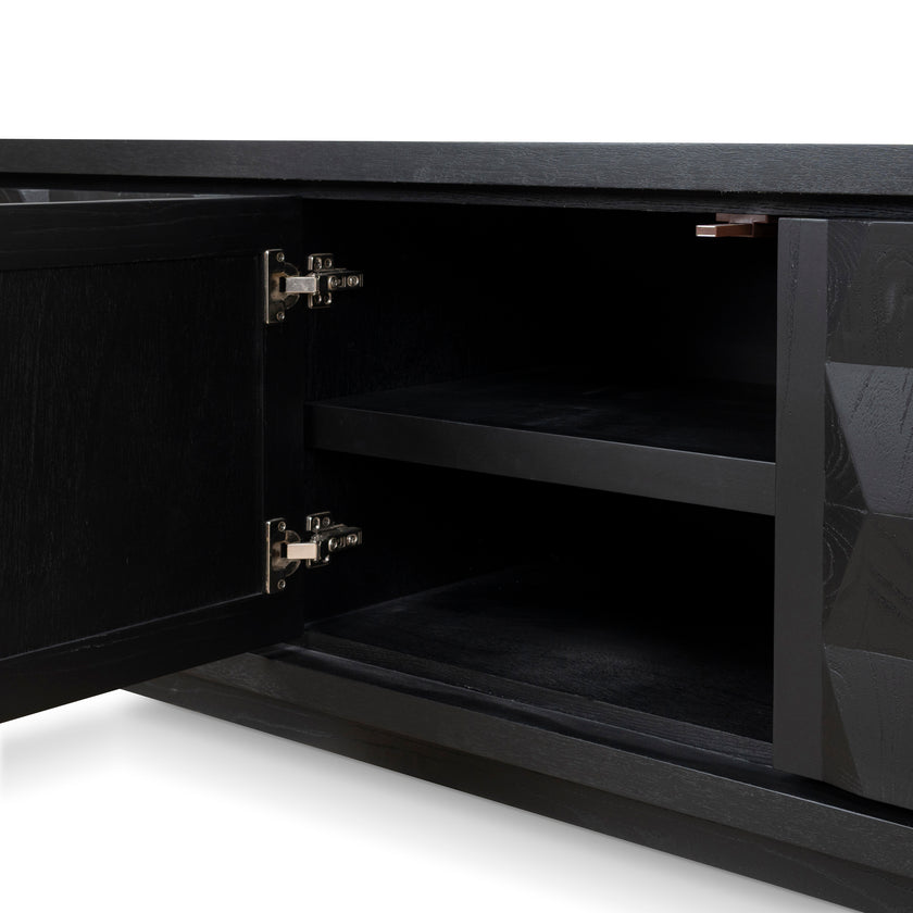 CTV10465-NI 2.2m TV Entertainment Unit - Full Black