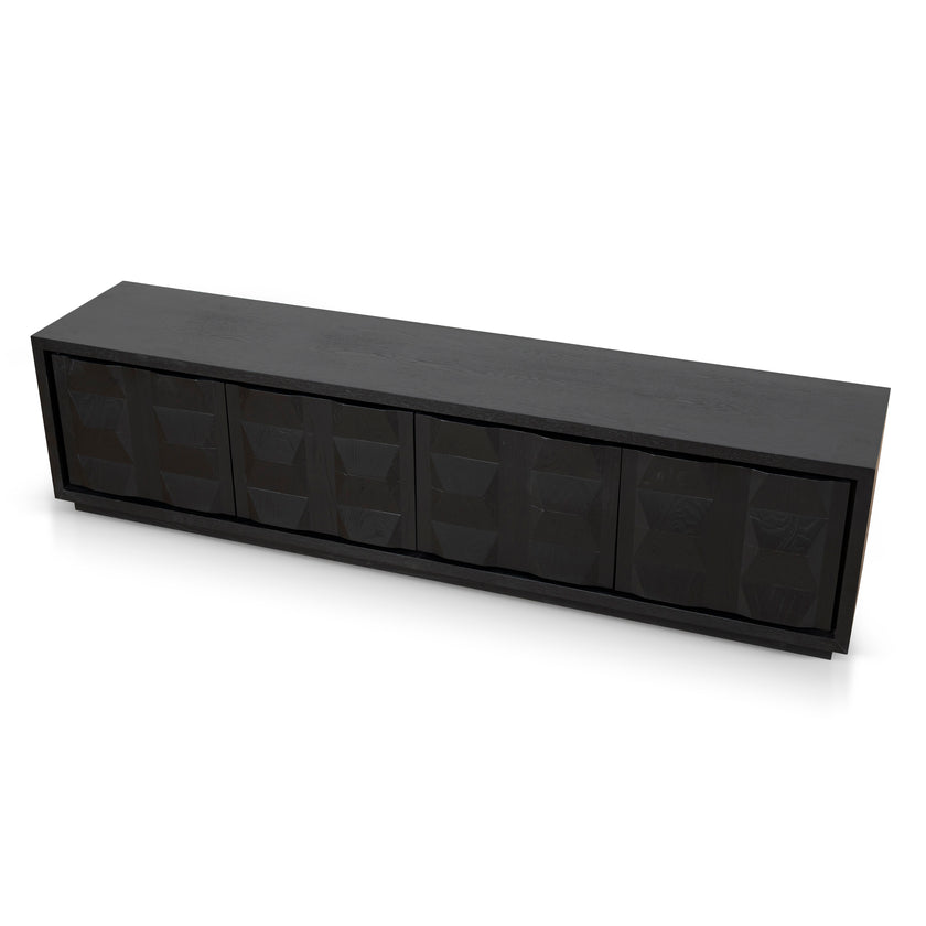 CTV10465-NI 2.2m TV Entertainment Unit - Full Black
