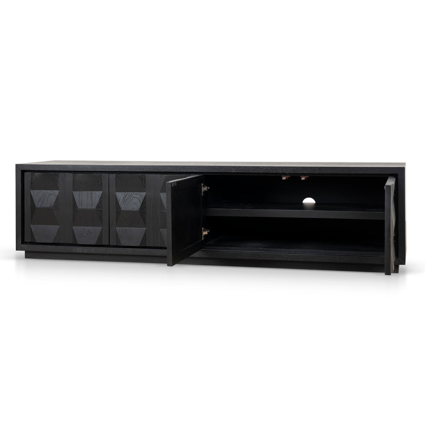 CTV10465-NI 2.2m TV Entertainment Unit - Full Black