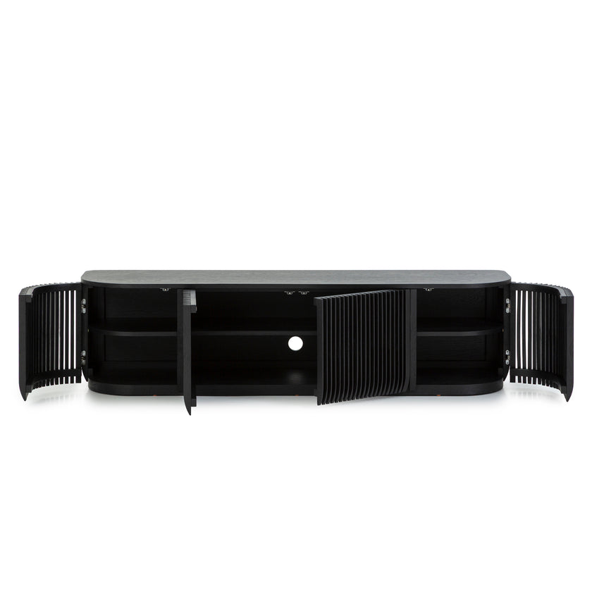 CTV10685-CU 1.75m TV Entertainment Unit - Black Stain