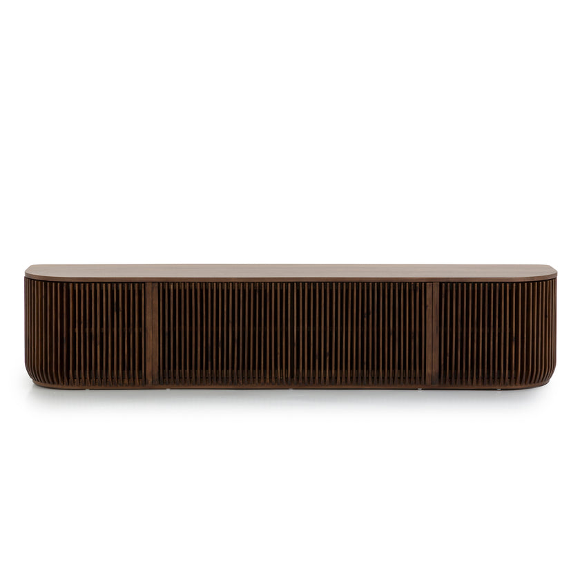 CTV10688-CU 2.15m TV Entertainment Unit - Walnut Stain
