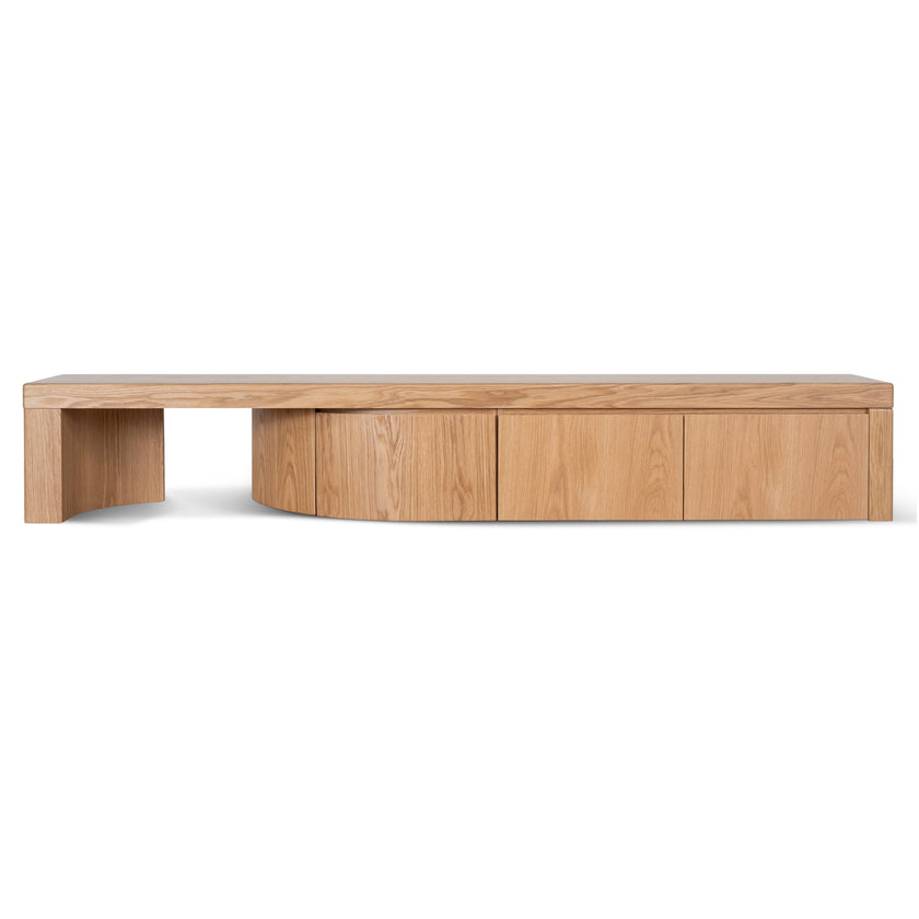 CTV10946-CN Extendable TV Entertainment Unit - Natural Oak