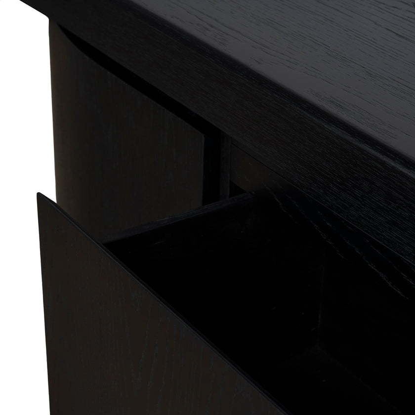 CTV10948-CN Extendable TV Entertainment Unit - Black Oak