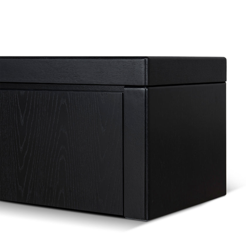 CTV10948-CN Extendable TV Entertainment Unit - Black Oak