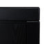 CTV10948-CN Extendable TV Entertainment Unit - Black Oak