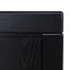 CTV10948-CN Extendable TV Entertainment Unit - Black Oak