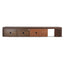 CTV10949-CN Extendable TV Entertainment Unit - Walnut