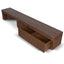 CTV10949-CN Extendable TV Entertainment Unit - Walnut
