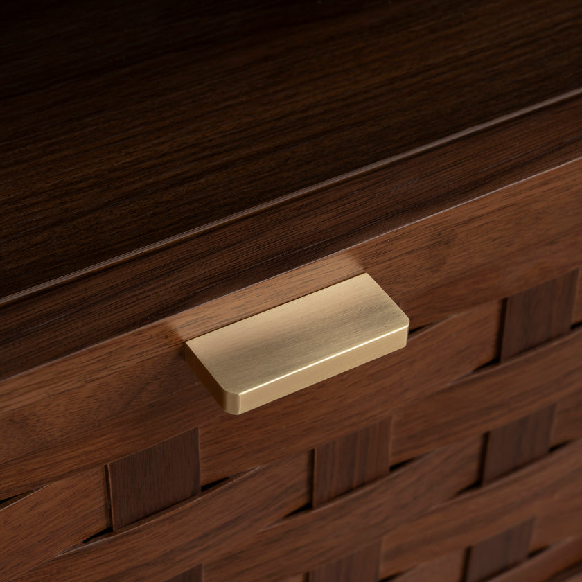 CTV10970-IG 1.8m TV Entertainment Unit - Walnut