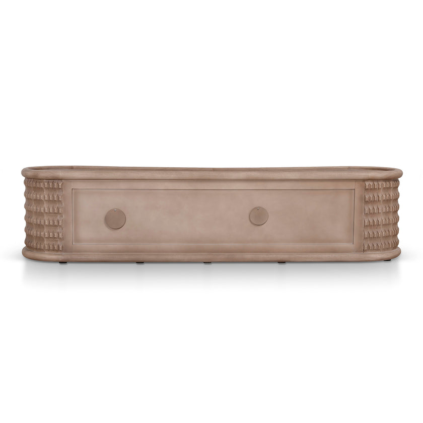 Ex Display - CTV12043-RB 1.8m TV Entertainment Unit - Sandrift Natural