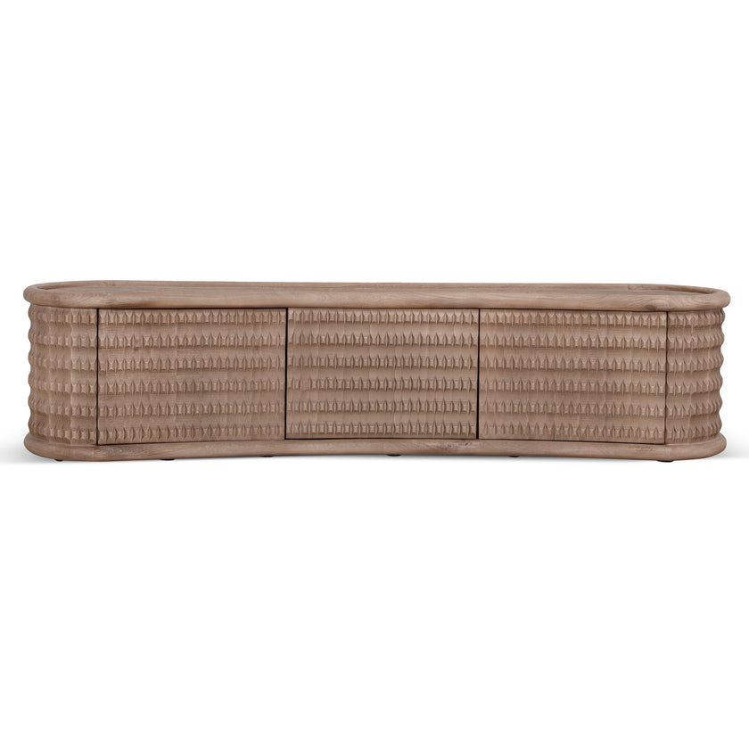 CTV12043-RB 1.8m TV Entertainment Unit - Sandrift Natural
