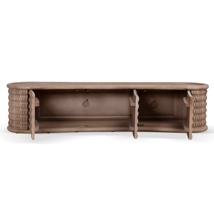 Ex Display - CTV12043-RB 1.8m TV Entertainment Unit - Sandrift Natural
