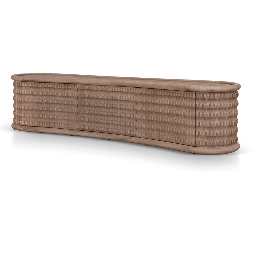 CTV12043-RB 1.8m TV Entertainment Unit - Sandrift Natural